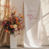 Love Letter Fabric Welcome Sign
