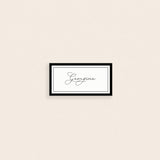 Noir Place Cards