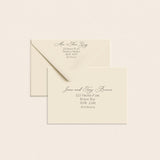Noir Printed Envelope