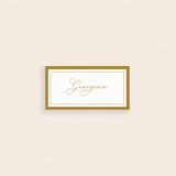 Noir Place Cards