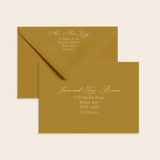Noir Printed Envelope