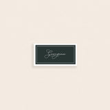 Noir Place Cards