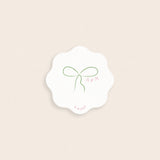 Bonbon Bow Coasters