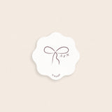 Bonbon Bow Coasters