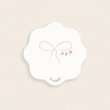 Bonbon Bow Coasters
