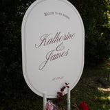 Vow Welcome Sign