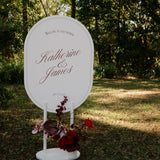 Vow Welcome Sign