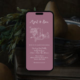 Perfect Pair Digital Invitation
