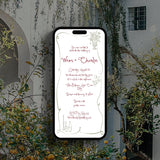Amore Digital Invitation