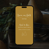 Perfect Pair Digital Save the Date
