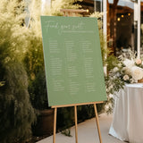 Hannah Seating Chart