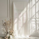 Hannah Fabric Seating Chart