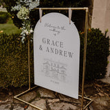 Grace Welcome Sign