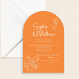 Santorini Invitation