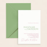 Hannah Invitation