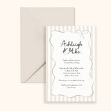 Bonbon Bow Invitation