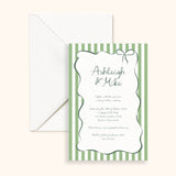 Bonbon Bow Invitation