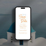 Santorini Digital Save the Date