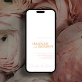 Hannah Digital Invitation