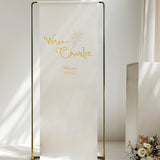 Amore Fabric Welcome Sign