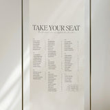 Grace Fabric Seating Chart