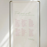 Hannah Fabric Seating Chart
