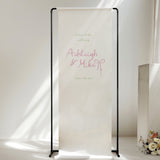 Bonbon Bow Fabric Welcome Sign
