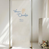 Amore Fabric Welcome Sign