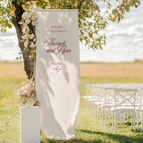 Evermore Fabric Welcome Sign