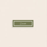Charlie Place Cards