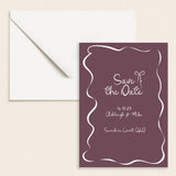 Bonbon Bow Save the Date