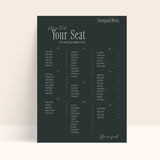 Cosmo Seating Chart
