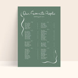 Bonbon Bow Seating Chart