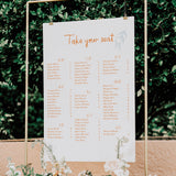 Santorini Seating Chart