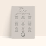 Blossom Seating Chart