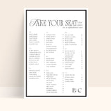 Charlie Seating Chart