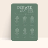 Grace Seating Chart