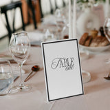 Charlie Table Number