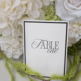 Charlie Table Number