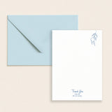 Santorini Thank You Cards