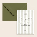 Evermore Thank You Card