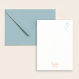 Santorini Thank You Cards