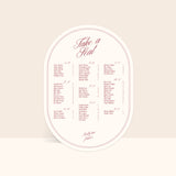 Vow Seating Chart