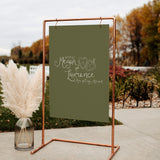 Love Letter Welcome Sign