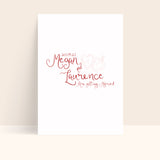 Love Letter Welcome Sign