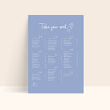 Santorini Seating Chart