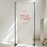 Bonbon Bow Fabric Welcome Sign