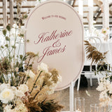 Vow Welcome Sign