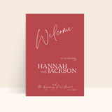 Hannah Welcome Sign