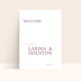 Larina Welcome Sign